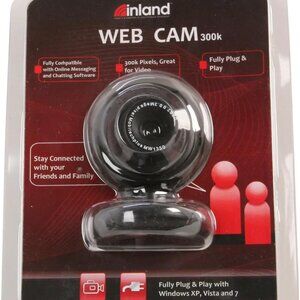 inland 86300 0.3 M Effective Pixels USB 2.0 Pro WebCam 300